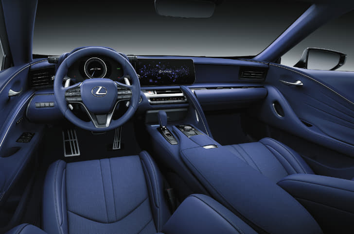 Lexus LC500h Limited Edition interior