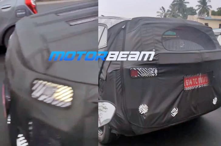 Hyundai Alcazar facelift spied Hyundai Alcazar facelift spied