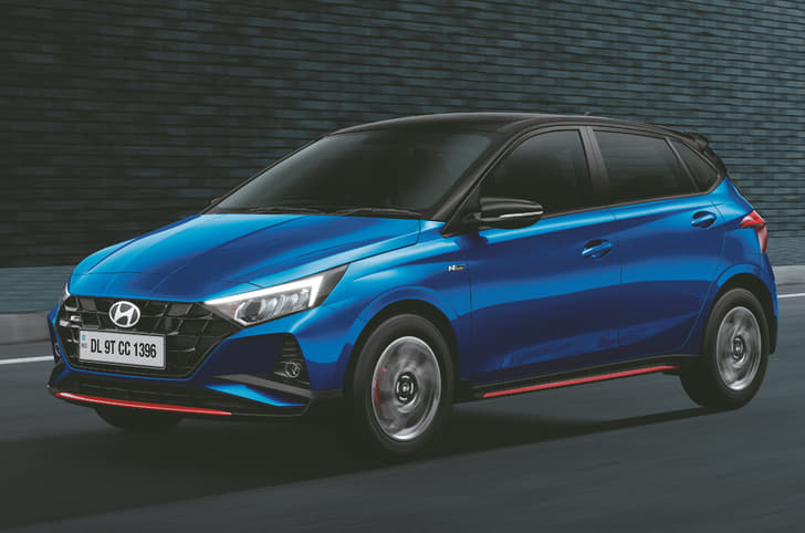 Hyundai i20 N Line front quarter Hyundai i20 N Line front quarter