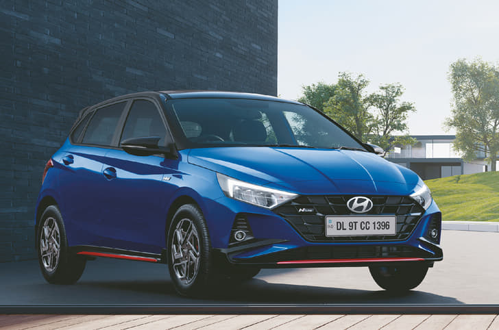 Hyundai i20 N Line front quarter Hyundai i20 N Line front quarter