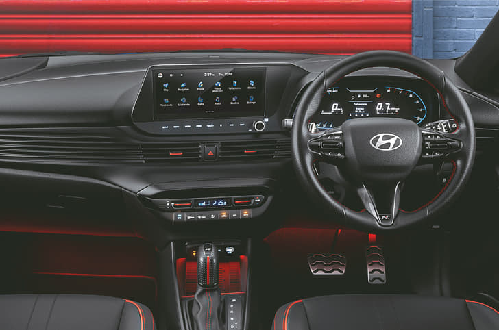 Hyundai i20 N Line interior