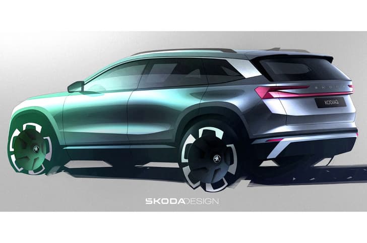 Next-gen Skoda Kodiaq sketches revealed