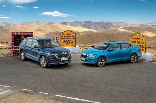 Feature: Driving a Skoda Slavia, Kodiaq to India's three highest passes