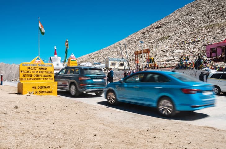Skoda Slavia, Skoda Kodiaq at Ladakh