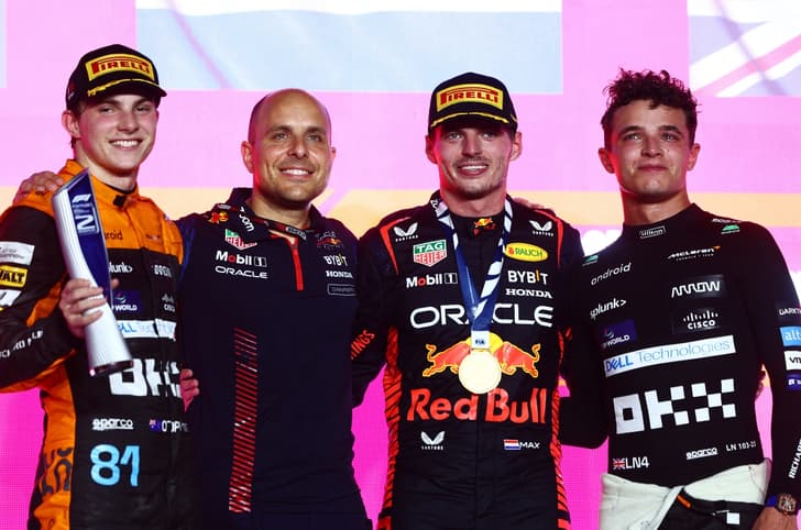 2023 F1 Qatar GP podium
