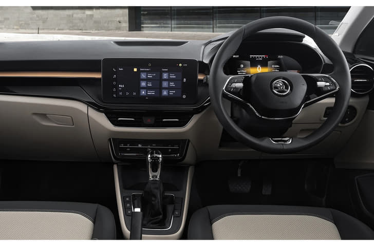 Skoda Slavia Matte Edition front quarter 