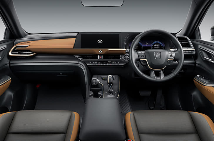 Toyota Crown Sport interior Toyota Crown Sport interior