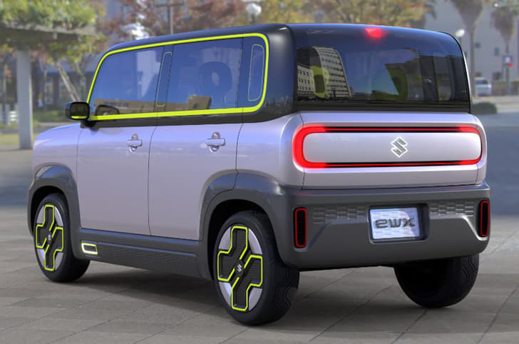 Suzuki eWX concept rear quarter 