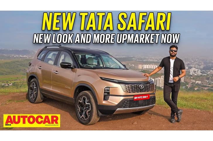 Tata Safarai facelift video review