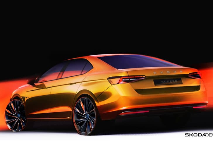 Next-gen Skoda Superb
