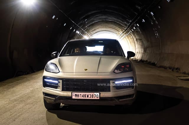 Feature: Driving a Porsche Cayenne through new Sela Tunnels