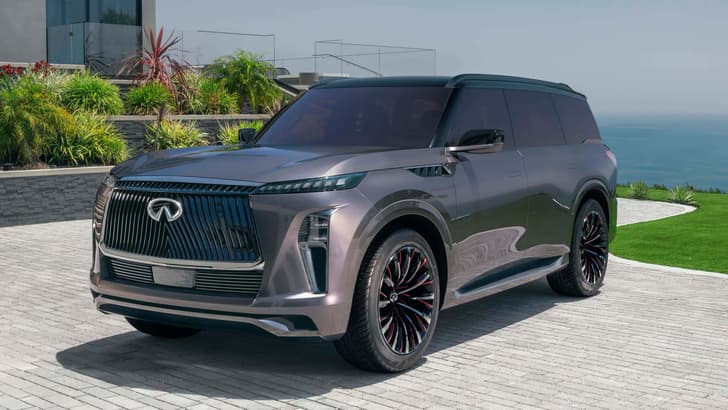 Infiniti QX80 Monograph concept. 