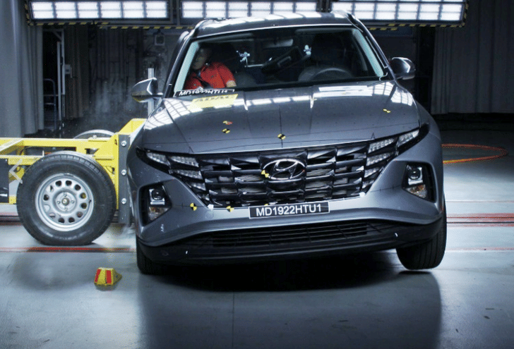 Hyundai Tucson crash test results Hyundai Tucson crash test results