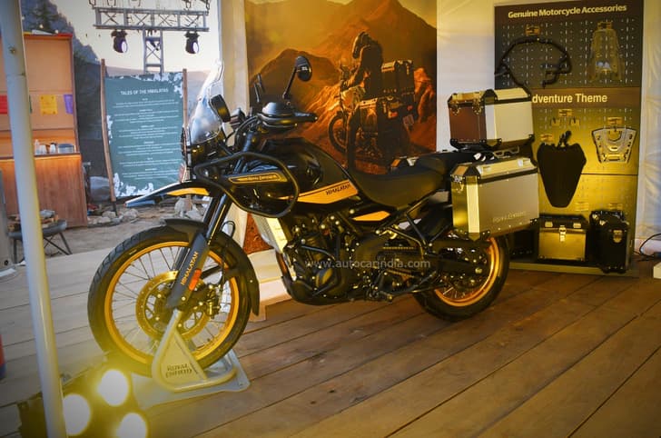 Himalayan 450 price, accessories full list.