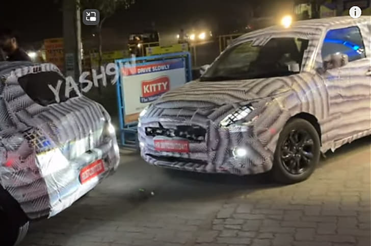 Next-gen Maruti Swift spied