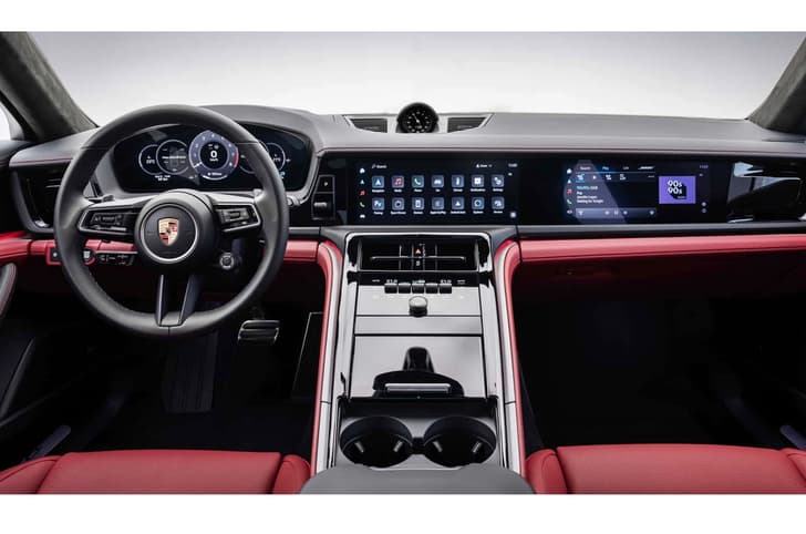 Next-gen Porsche Panamera interior Next-gen Porsche Panamera interior