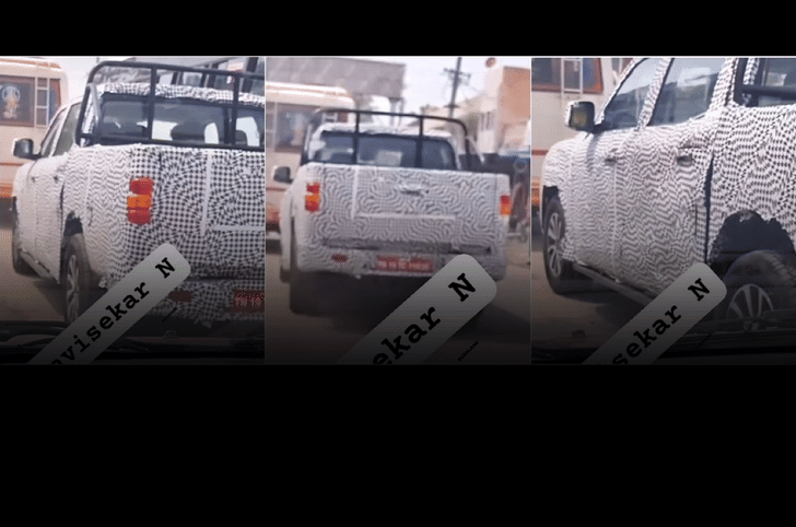 Mahindra Scorpio N pickup spied Mahindra Scorpio N pickup spied