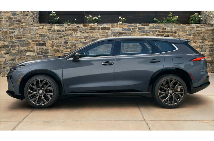 Toyota Crown Signia side profile