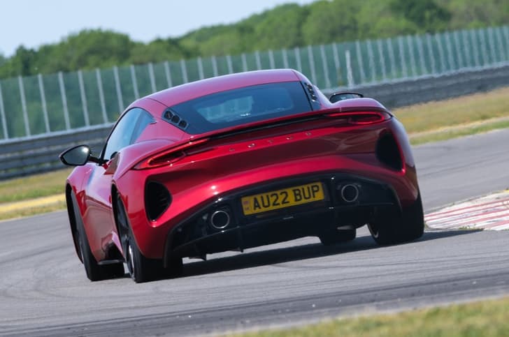 Lotus Emira rear Lotus Emira rear