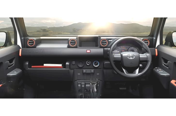 Toyota Hilux Champ interior Toyota Hilux Champ interior