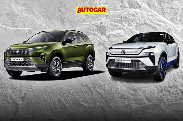 Tata Harrier facelift and Tata Harrier EV 