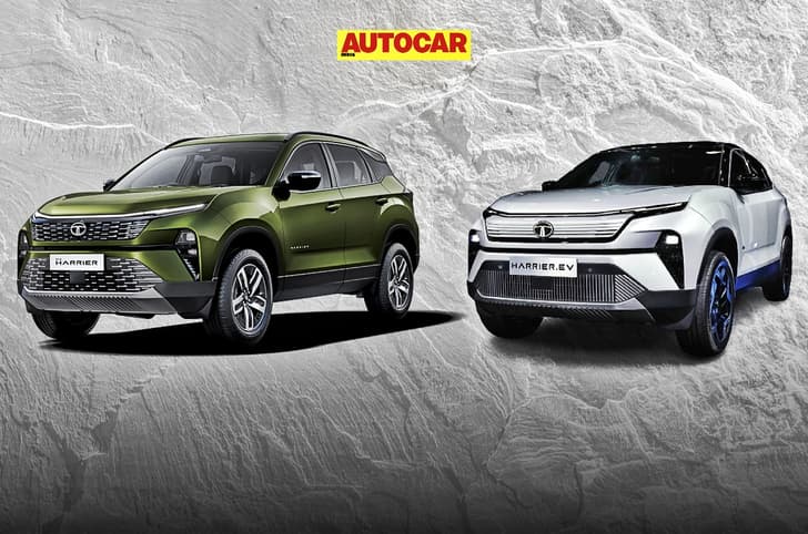 Tata Harrier facelift and Tata Harrier EV 