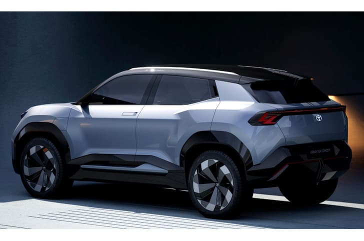 Toyota Urban SUV concept rear quarter Toyota Urban SUV concept rear quarter