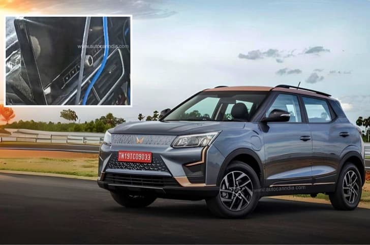 Mahindra XUV400 larger touchscreen 