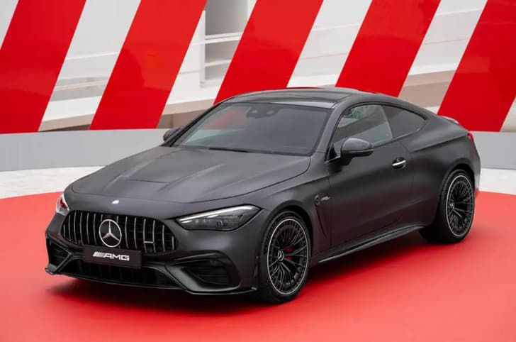 Mercedes-AMG CLE 53 front quarter Mercedes-AMG CLE 53 front quarter