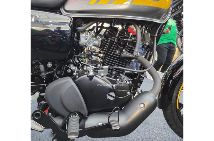 2024 Kawasaki X175 Street engine 2024 Kawasaki X175 Street engine