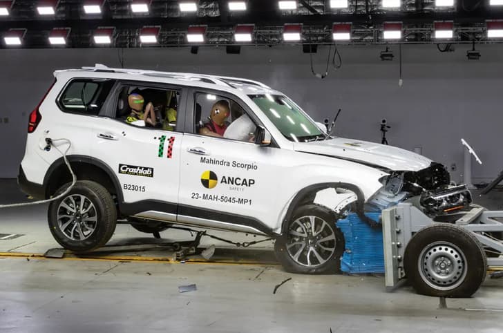 Mahindra Scorpio N safety rating Mahindra Scorpio N safety rating