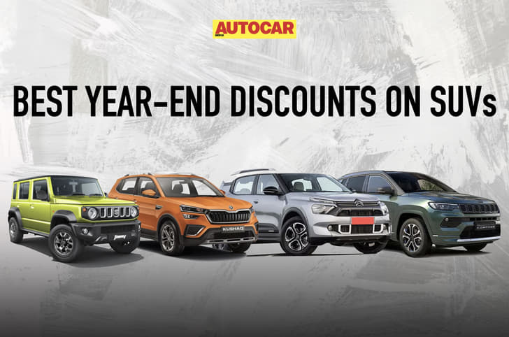 Best year-end discounts on SUVs