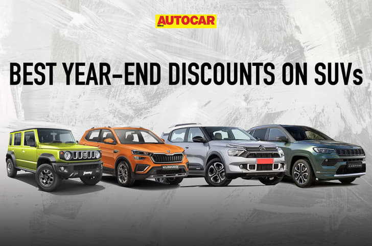Best year-end discounts on SUVs Best year-end discounts on SUVs
