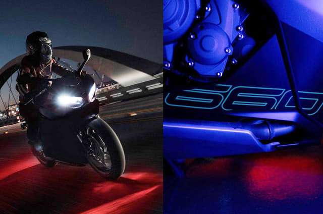 Triumph Daytona 660 teased; unveiling on January 9