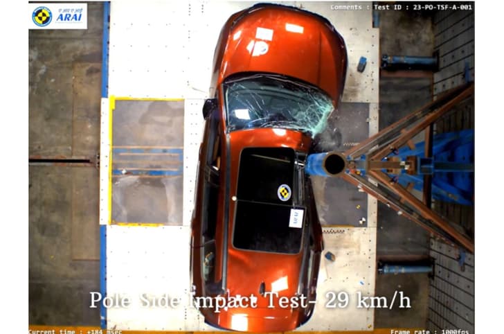 Tata Safari crash test rating
