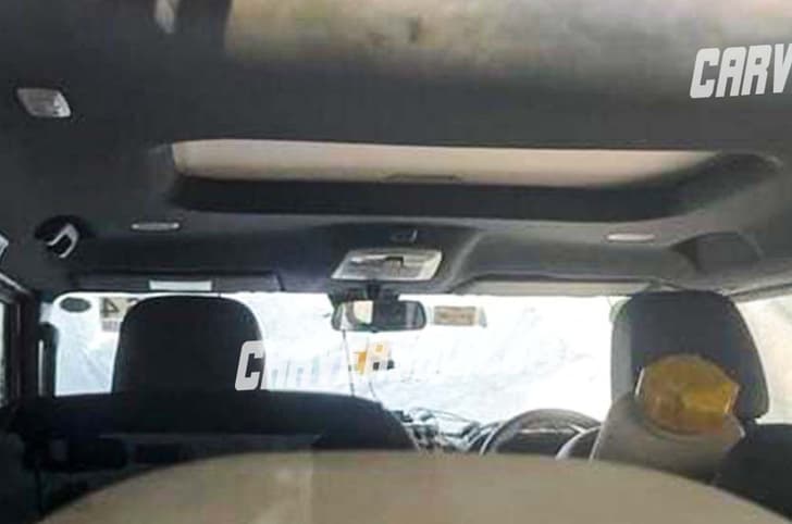 Mahindra Thar 5-door interior 