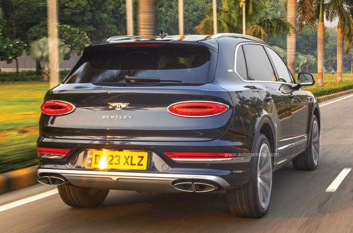 Bentley Bentayga EWB rear 