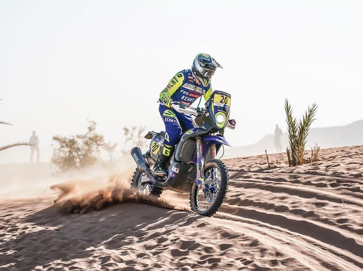 Harith Noah at Rally Morocco