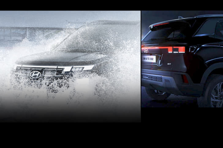 Hyundai Creta exterior teaser Hyundai Creta exterior teaser