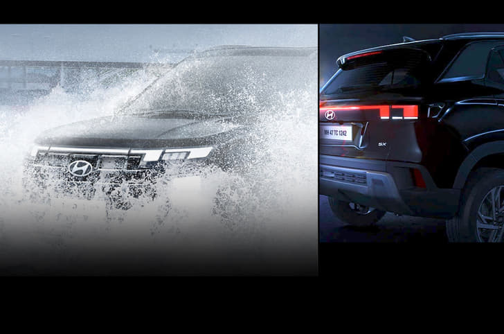 Hyundai Creta exterior teaser Hyundai Creta exterior teaser