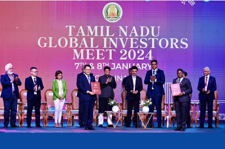 Hyundai- Tamil Nadu gov. MoU