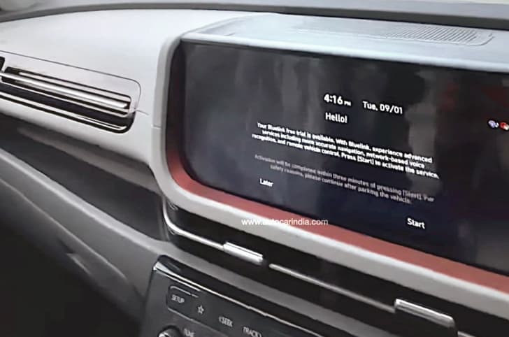 Hyundai Creta facelift interior 