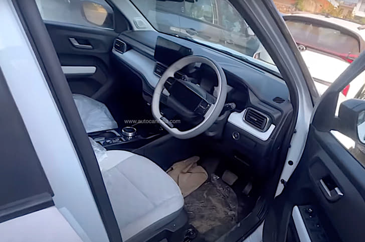 Tata Punch EV interior
