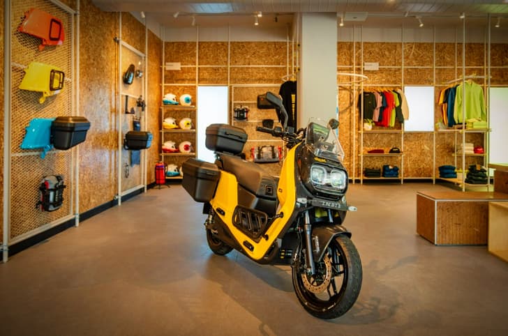 River Indie showroom shot. River Indie price, new showroom, range, features.