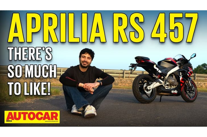 Aprilia RS 457 video CT.