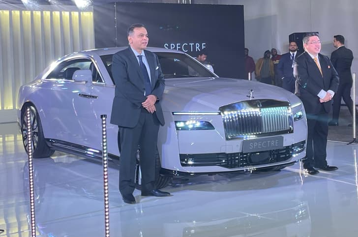 Rolls Royce Spectre launched at Rs 7.5 crore