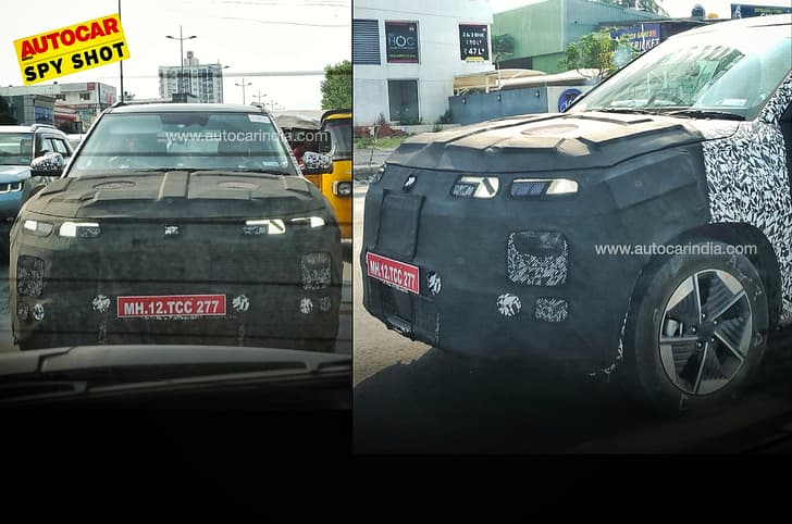 Hyundai Creta EV spied Hyundai Creta EV spied