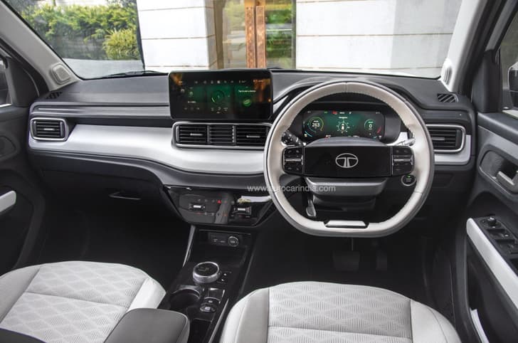 Tata Punch EV interior Tata Punch EV interior