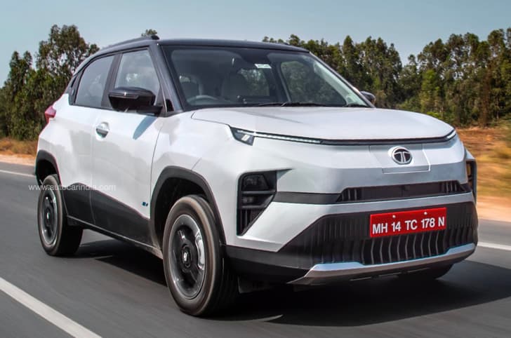Tata Punch EV front quarter Tata Punch EV front quarter