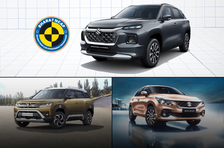 Maruti Brezza, Baleno, Grand Vitara going to Bharat NCAP